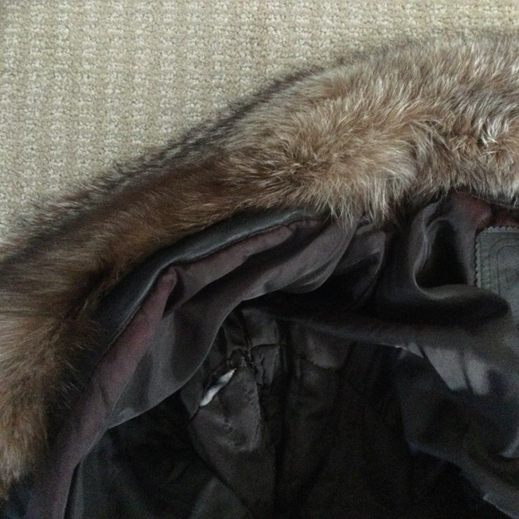 Leather Fox Fur Jacket - Picture 4 of 5